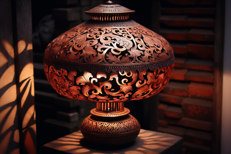 Lampu Tembaga Bali