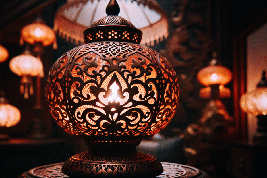Lampu Tembaga Bali