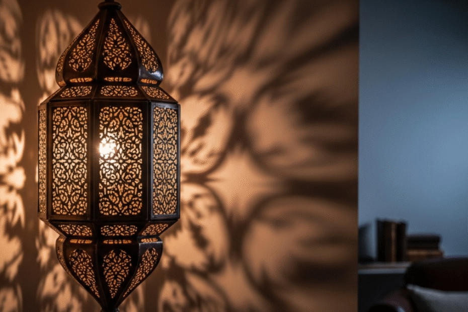 lampu tembaga dekoratif